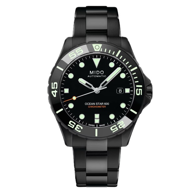 Mido Ocean Star 600 Chronometer COSC All Black M026.608.33.051.00