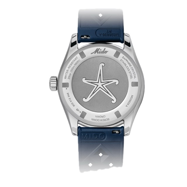 Mido Ocean Star Decompression Worldtimer Azul M026.829.17.041.00