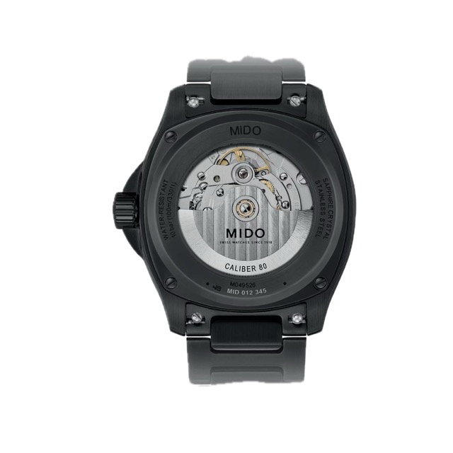 Mido Multifort Tv Big Date All Black Automatico M049.526.33.081.00