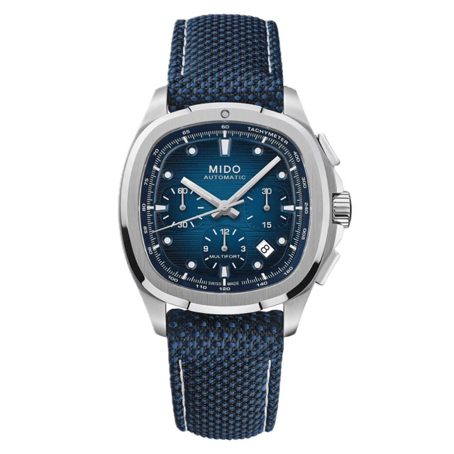 Mido Multifort Tv Chronograph Azul Automatico M049.527.11.041.00