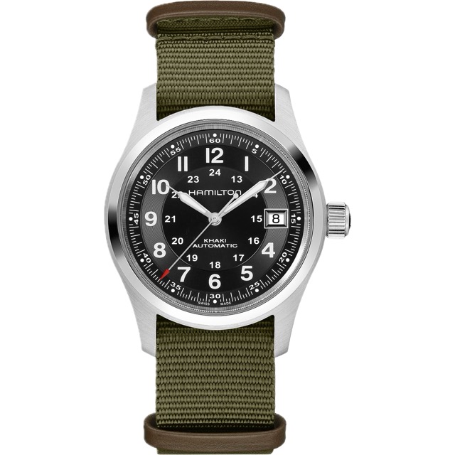 Hamilton Khaki Field Series Preto 38mm Call Of Duty H70475930