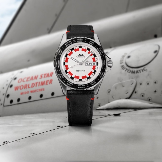 Mido Ocean Star Worldtimer Heritage M026.830.16.030.00 - Imagem 6