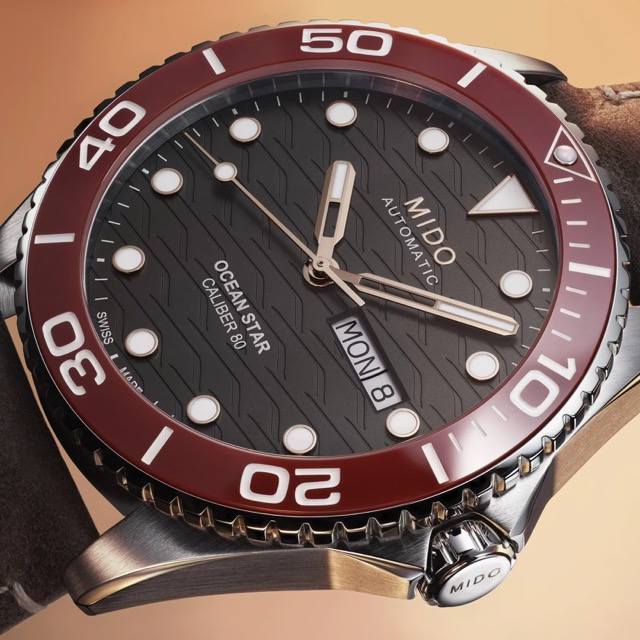 Mido Ocean Star 200C Vermelho Automatico M042.430.16.051.00 - Imagem 6