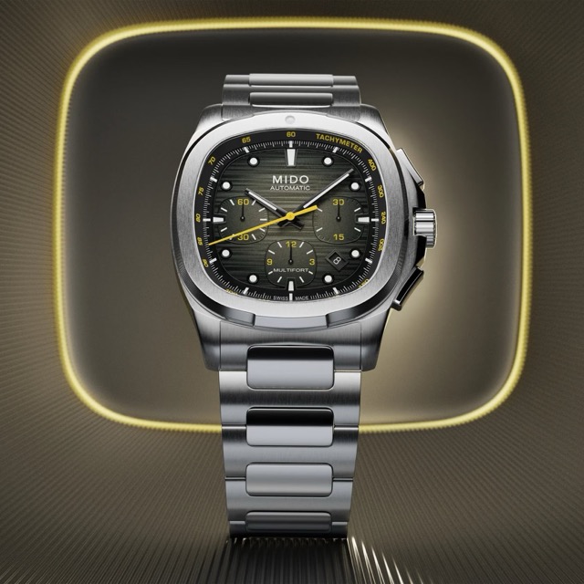 Mido Multifort Tv Chronograph Amarelo Automatico M049.527.11.081.00 - Imagem 6