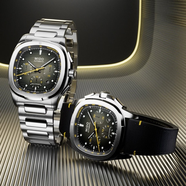 Mido Multifort Tv Chronograph Amarelo Automatico M049.527.11