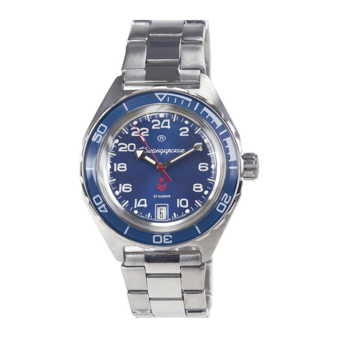Vostok Komandirskie 24 Horas Blue 650547