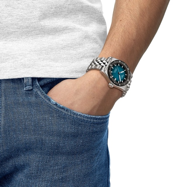 Tissot PR516 Powermatic 80 Azul 38mm T149.407.11.041.00