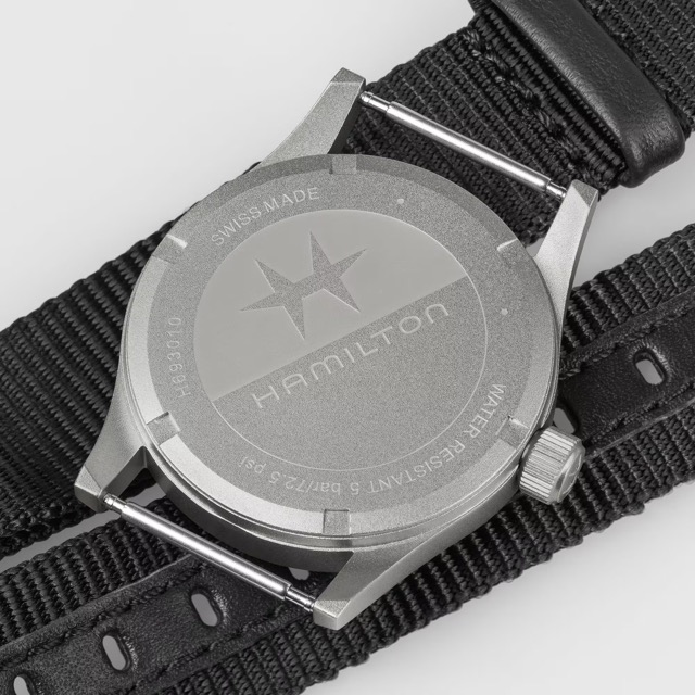 Hamilton Khaki Field Quartz 33mm Preto H69301430 - Imagem 6