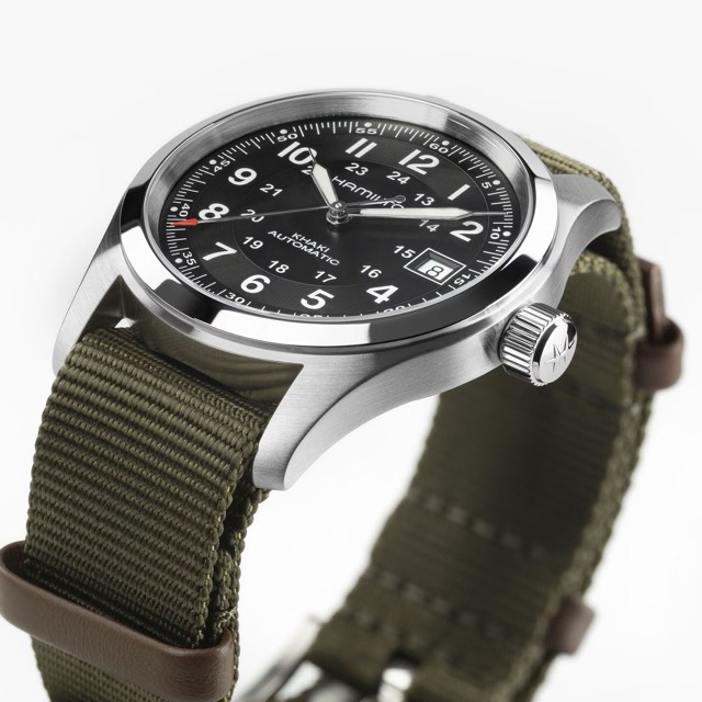 Hamilton Khaki Field Series Preto 38mm Call Of Duty H70475930