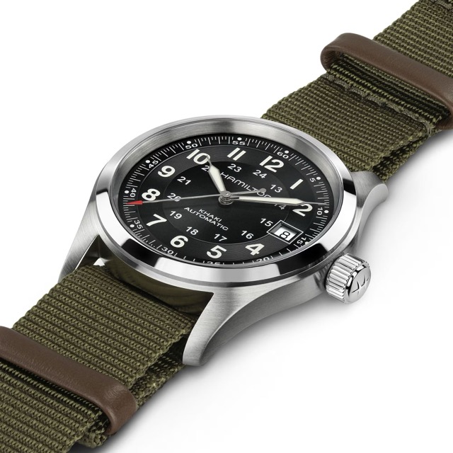 Hamilton Khaki Field Series Preto 38mm Call Of Duty H70475930