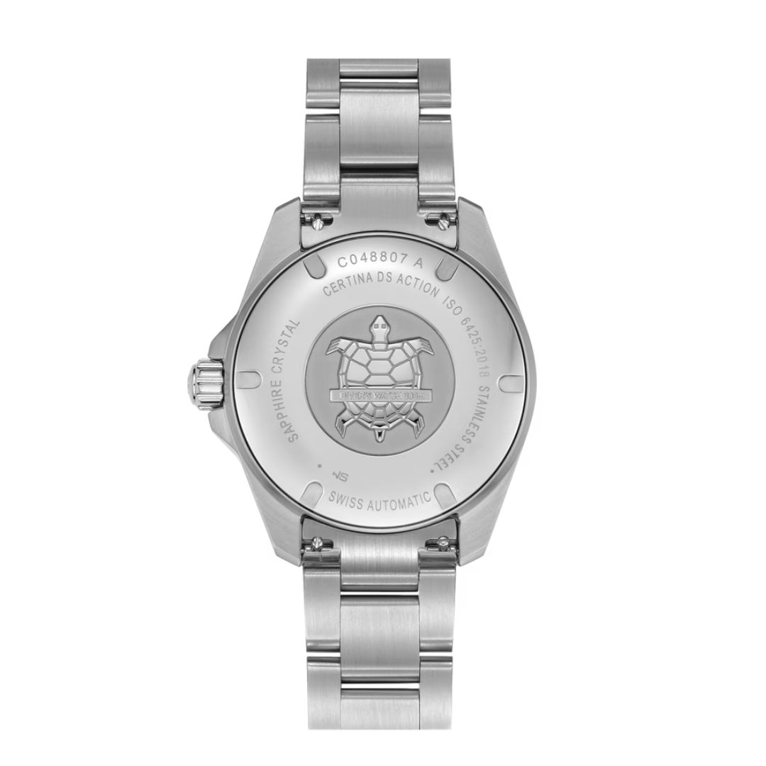Certina DS Action Diver Automatico Preto 38mm C048.807.11.051.00
