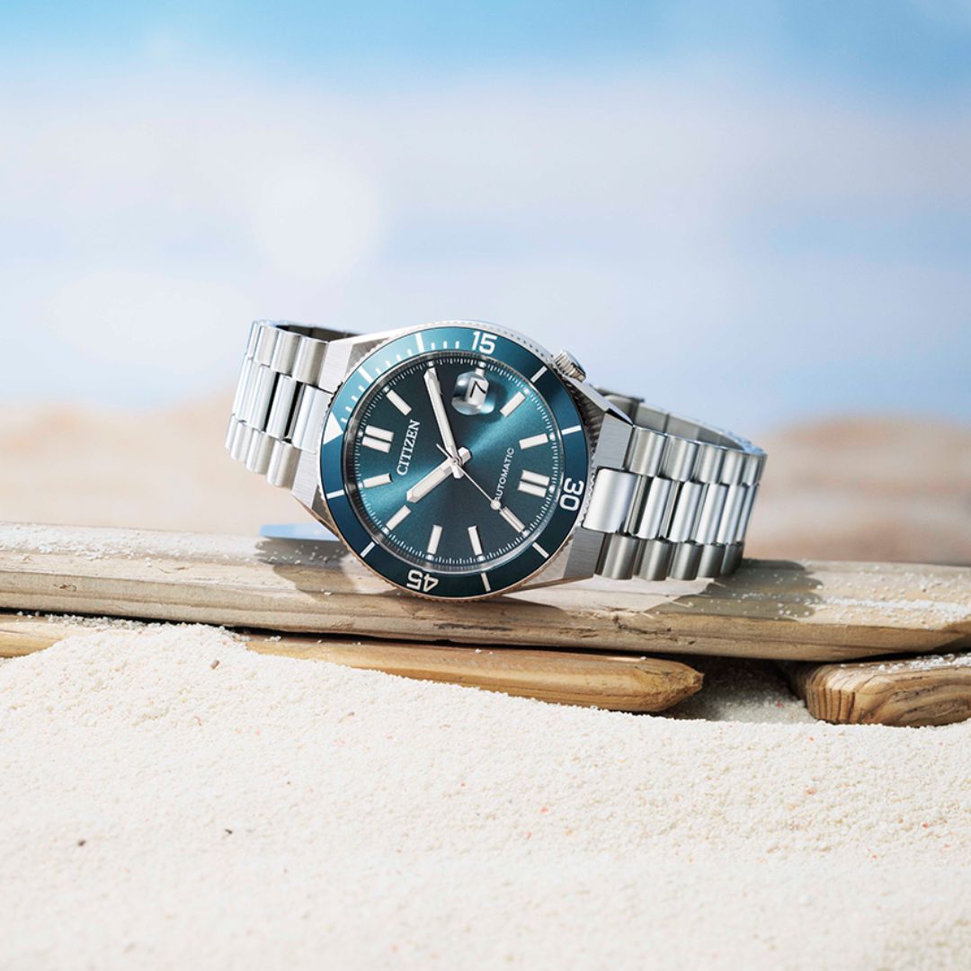Citizen Tsuyosa Shore 40mm Azul NJ0231-56L