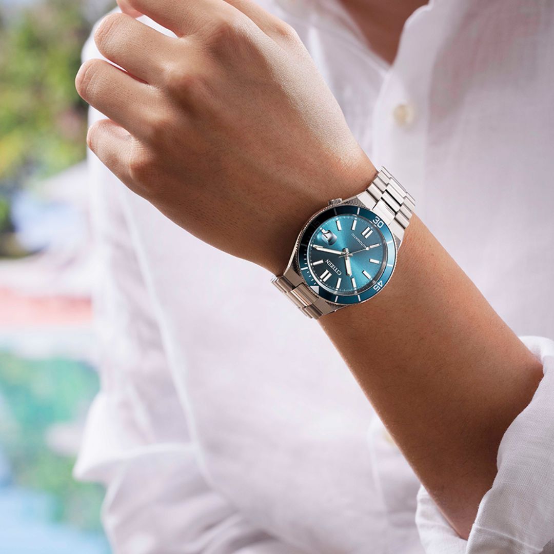 Citizen Tsuyosa Shore 40mm Azul NJ0231-56L