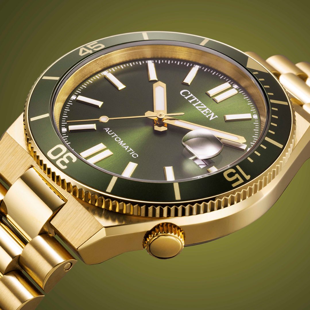 Citizen Tsuyosa Shore 40mm Verde NJ0232-53X