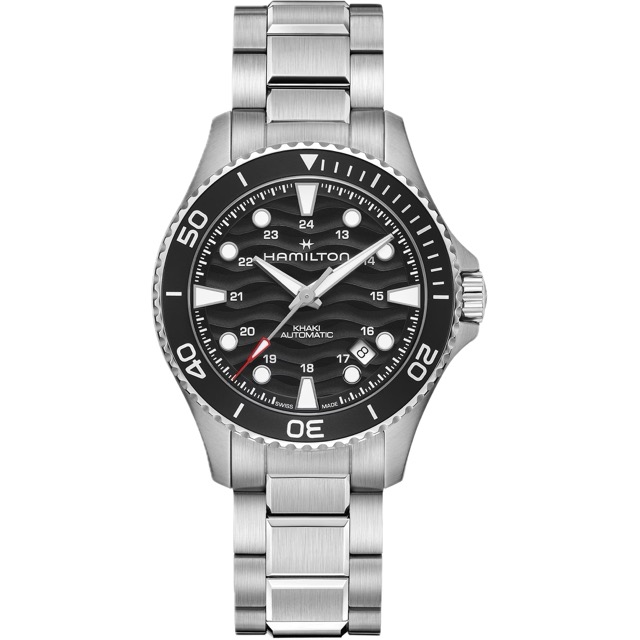 Hamilton Khaki Navy Scuba Preto H82415130