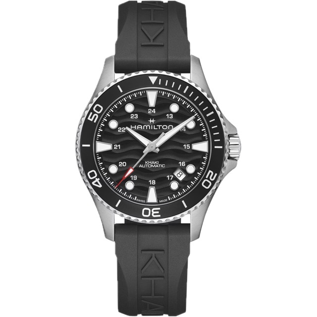 Hamilton Khaki Navy Scuba Preto H82415330