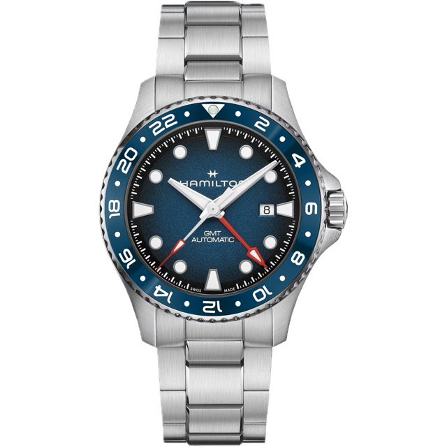 Hamilton Khaki Navy Scuba GMT Automatico Azul H82535140