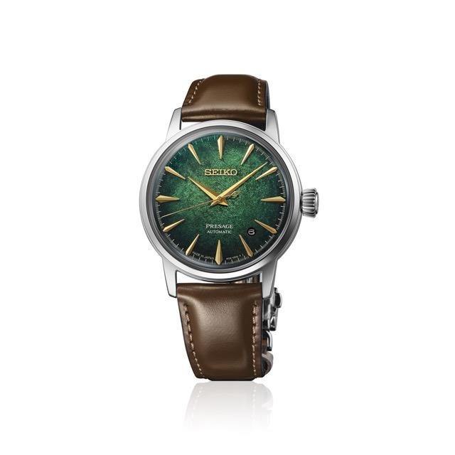 Seiko Pressage Cocktail Emerald Mist Verde HCB002