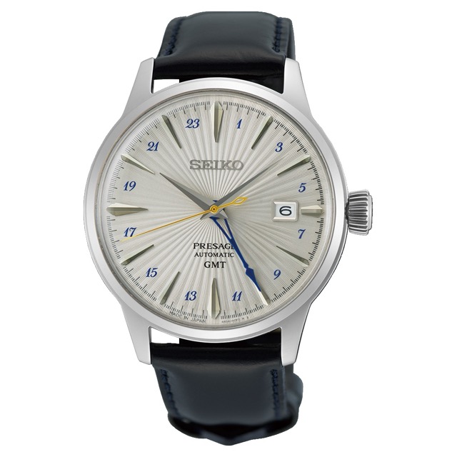 Seiko Presage Cocktail Silver Bullet Prata SSK049