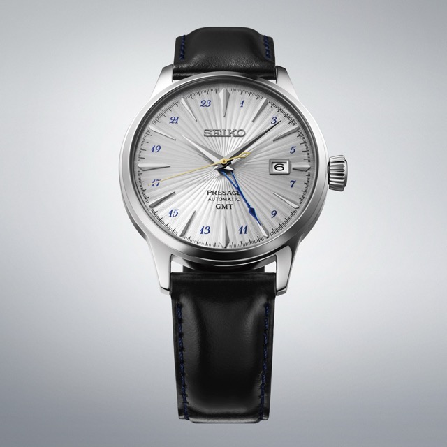 Seiko Presage Cocktail Silver Bullet Prata SSK049