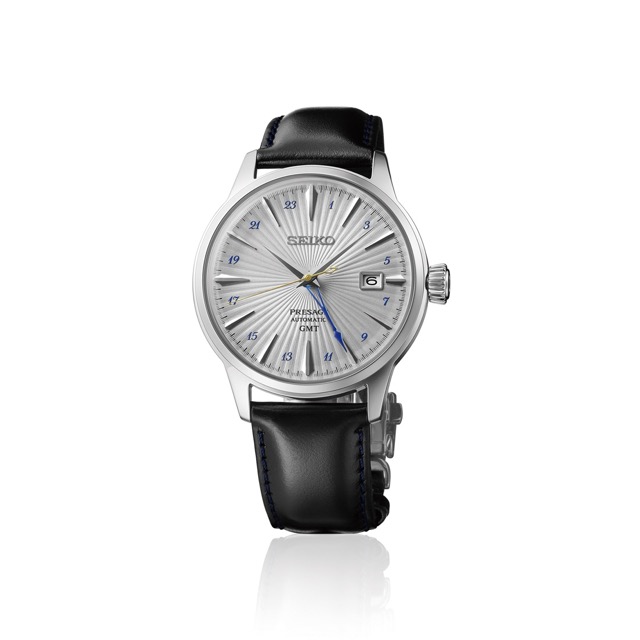 Seiko Presage Cocktail Silver Bullet Prata SSK049