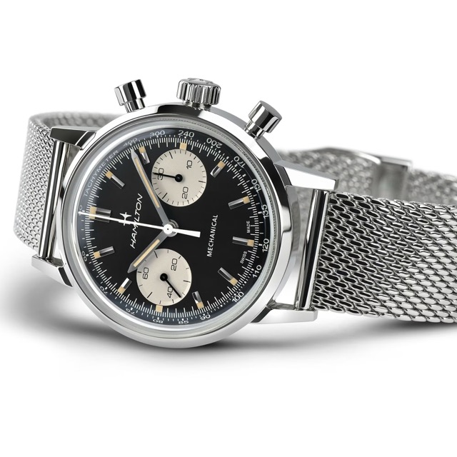 Hamilton Intra-Matic Auto Chrono Inverse Panda H38429130