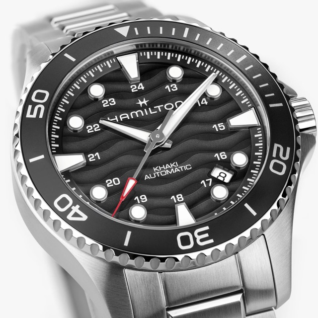 Hamilton Khaki Navy Scuba Preto H82415130