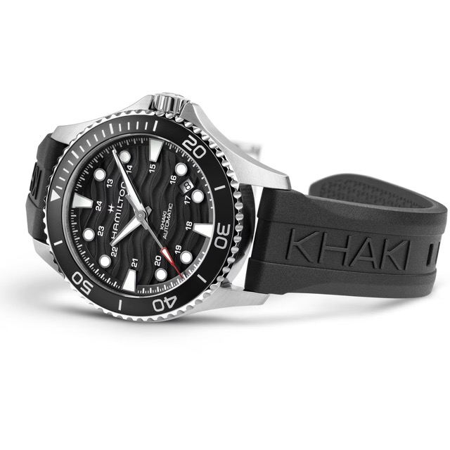 Hamilton Khaki Navy Scuba Preto H82415330