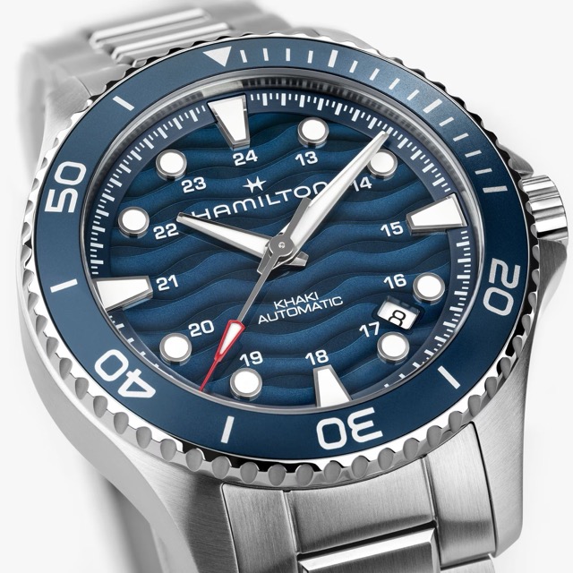 Hamilton Khaki Navy Scuba Azul H82425140
