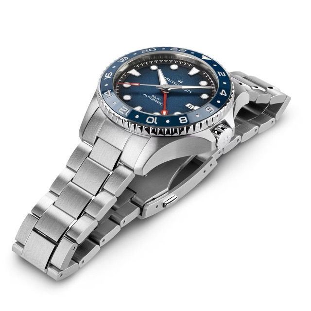 Hamilton Khaki Navy Scuba GMT Automatico Azul H82535140