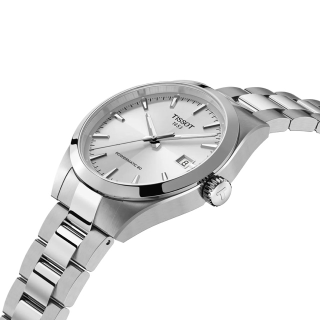 Tissot Gentleman Powermatic 80 Automatico Prata 38mm T165.807.11.031.00