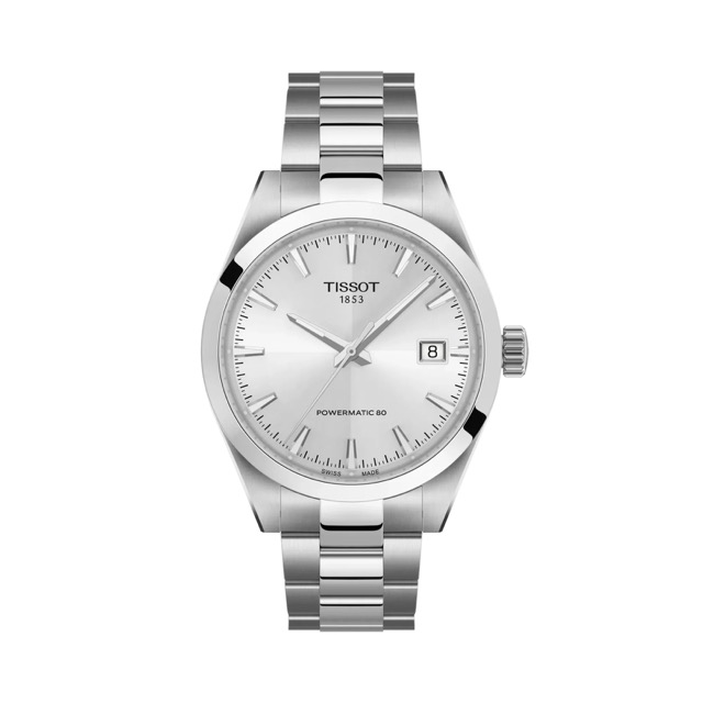 Tissot Gentleman Powermatic 80 Automatico Prata 38mm T165.807.11.031.00