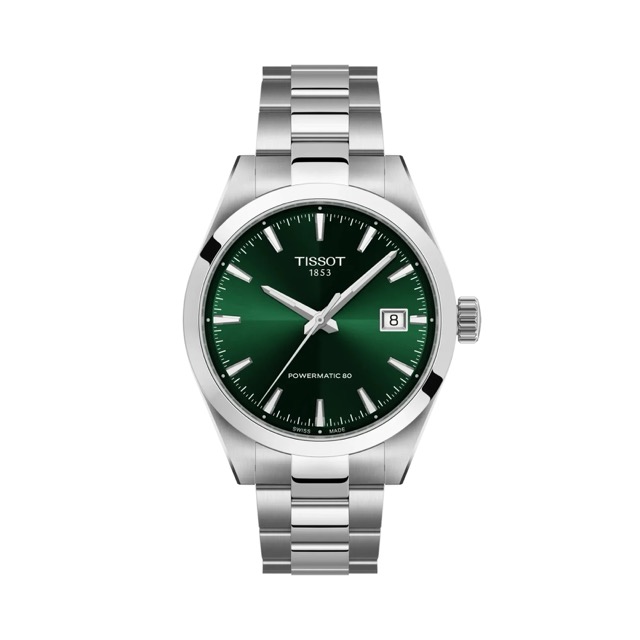 Tissot Gentleman Powermatic 80 Automatico Verde 38mm T165.807.11.091.00