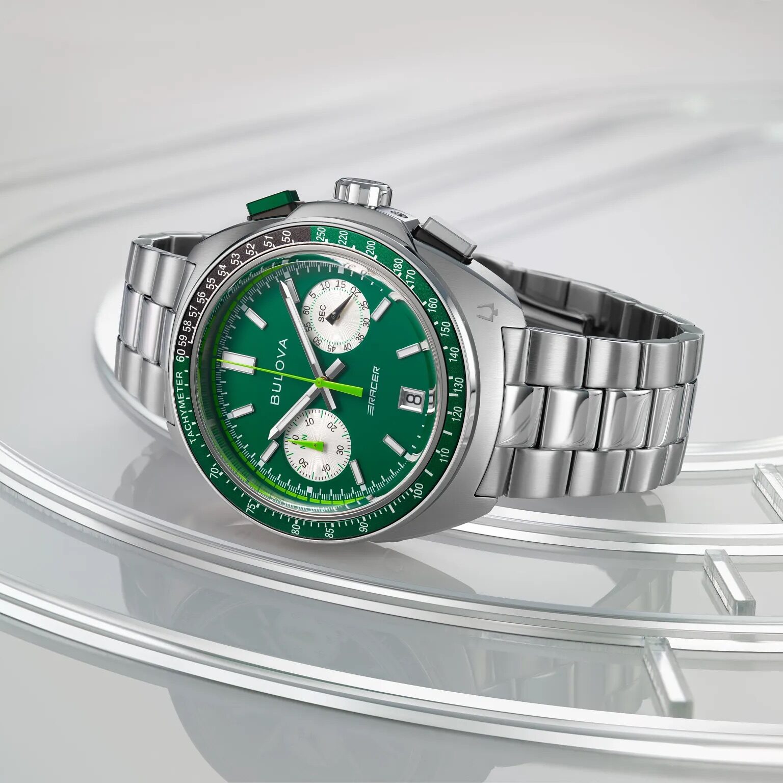 Bulova Racer Chronograph Verde 98B468