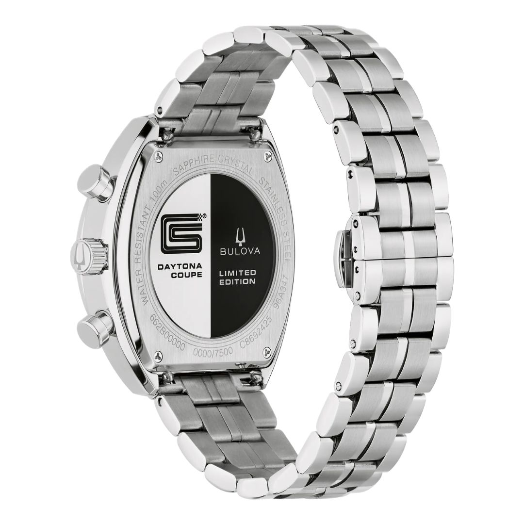 Bulova Precisionist Chronograph Racer Shelby Prata 96K118