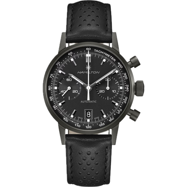 Hamilton Intra-Matic Auto Chrono Preto H38446730
