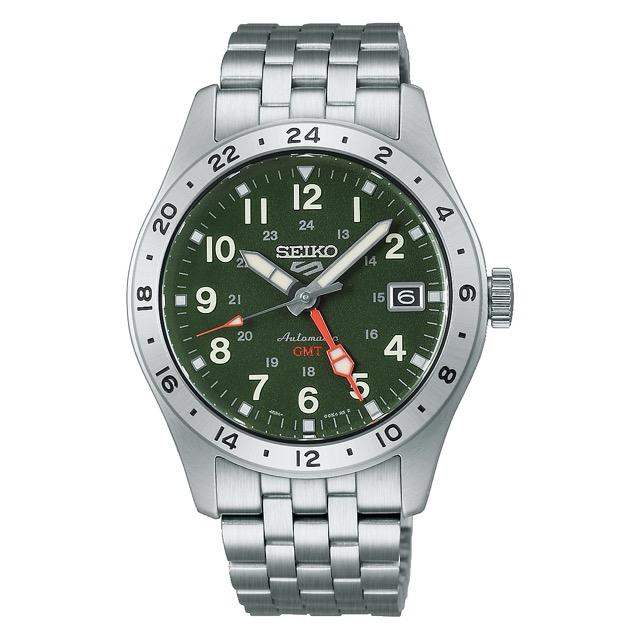 Seiko 5 Sports Field Street GMT Verde HDB001