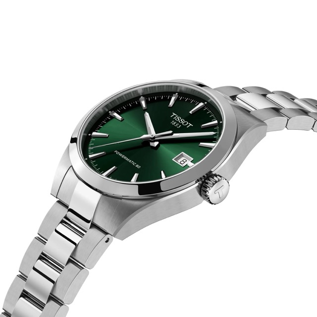 Tissot Gentleman Powermatic 80 Automatico Verde 38mm T165.807.11.091.00