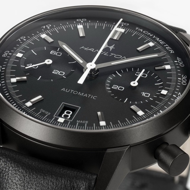 Hamilton Intra-Matic Auto Chrono Preto H38446730