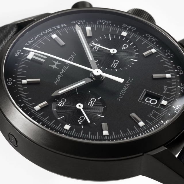 Hamilton Intra-Matic Auto Chrono Preto H38446730
