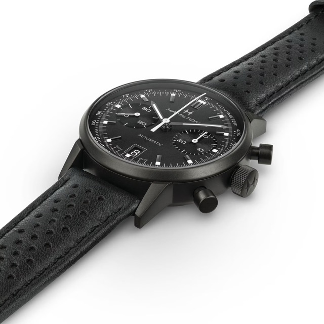 Hamilton Intra-Matic Auto Chrono Preto H38446730
