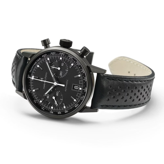 Hamilton Intra-Matic Auto Chrono Preto H38446730