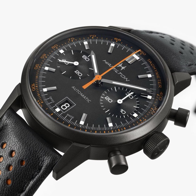 Hamilton Intra-Matic Auto Chrono Preto H38446732