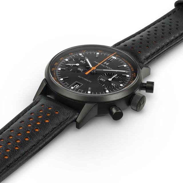 Hamilton Intra-Matic Auto Chrono Preto H38446732