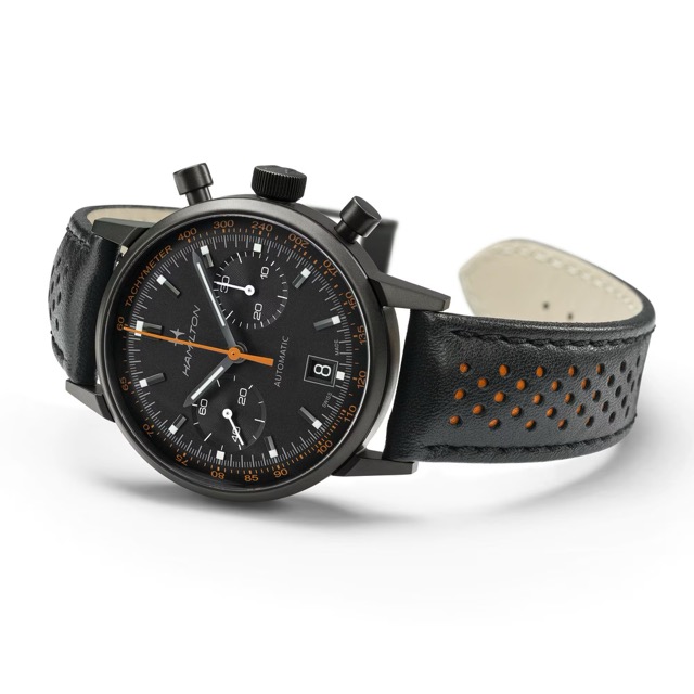Hamilton Intra-Matic Auto Chrono Preto H38446732