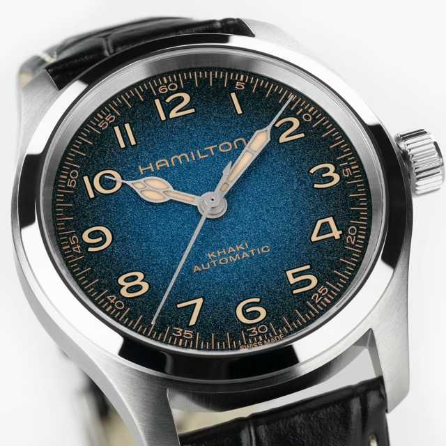 Hamilton Khaki Field Murph 38mm Azul H70405740