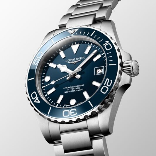 Longines HydroConquest Azul 39mm Ceramic L3.779.4.96.6