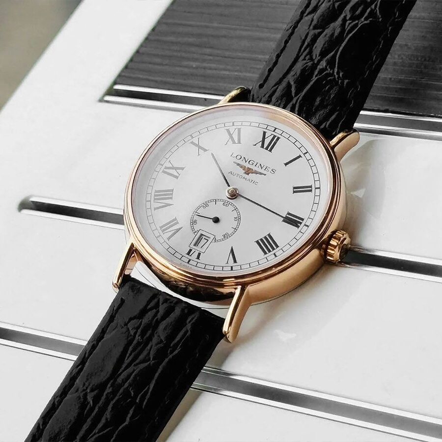 Longines Presence Automatico Dourado 38.5mm L4.904.1.11.2
