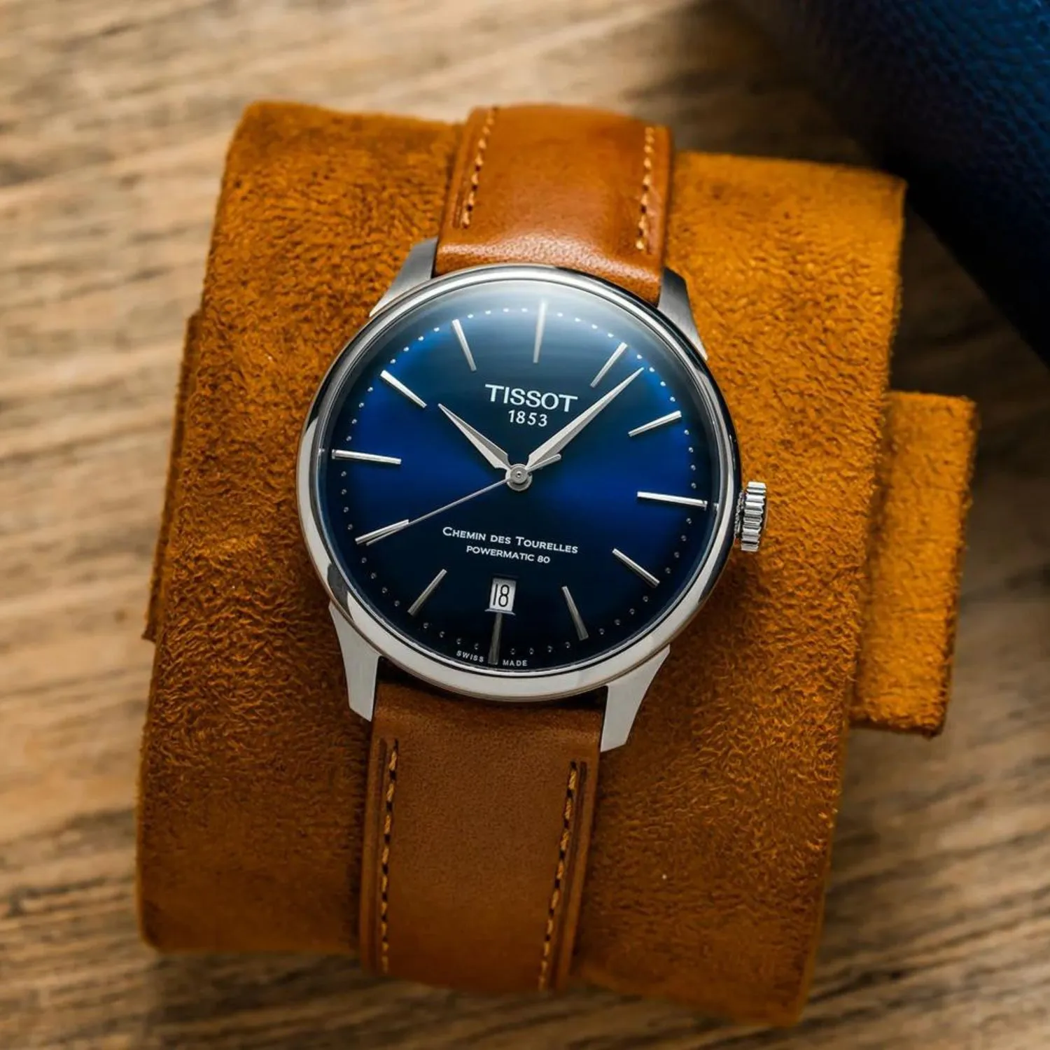 Tissot Chemin des Tourelles Blue Automatico T139.807.16.041.00