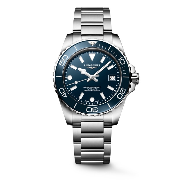 Longines HydroConquest Azul 39mm Ceramic L3.779.4.96.6